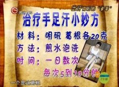 20130723贵州卫视养生视频和笔记:刘钊讲治疗自汗盗汗疗方