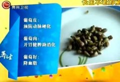 20131022贵州卫视养生视频和笔记：吕利讲水果降脂降压饮