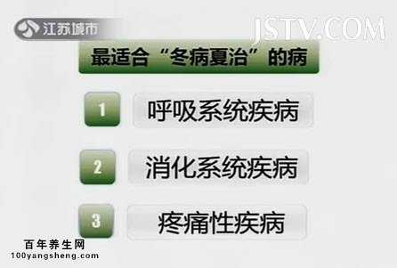 冬病夏治不是包防百病