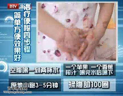防治便秘四步法