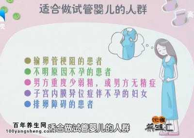 适合做试管婴儿的人群有哪些