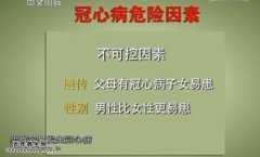 <b>20140312中华医药视频和笔记:史大卓,王培利讲冠心病早期症状</b>