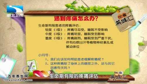 疼痛的分级