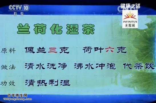 兰荷化湿茶