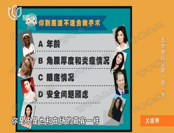 角膜激光手术适应症