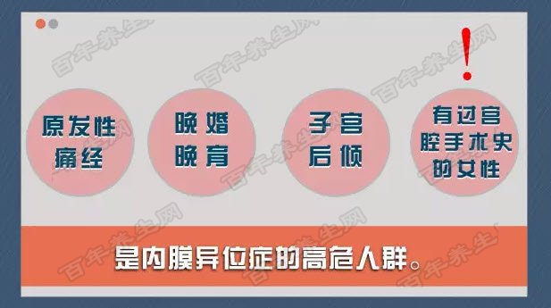 子宫内膜异位症的特点