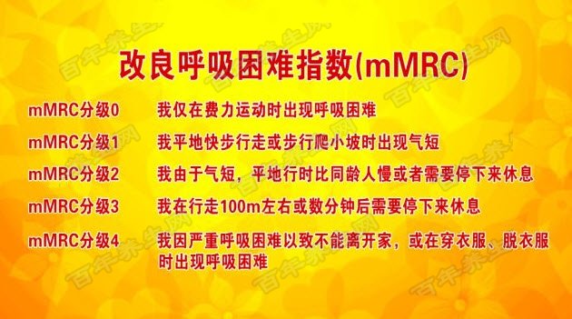 改良呼吸困难指数