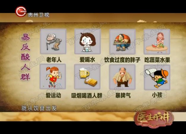易反酸的人群