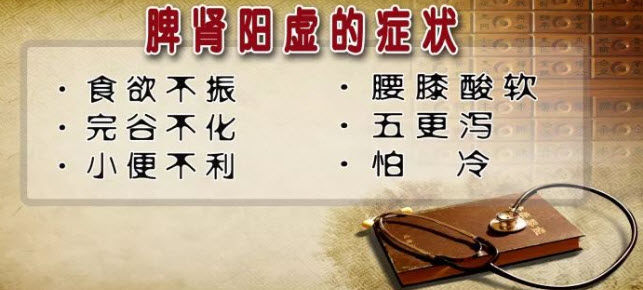 脾肾阳虚症状