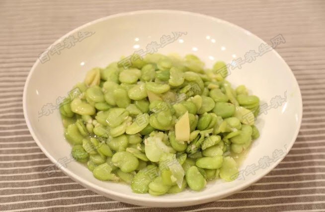 酥焖鲜蚕豆