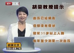 20180704健康北京视频和笔记:胡荣,心慌,冠心病,高血压,心血管