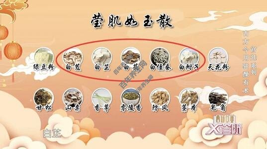 莹肌如玉散