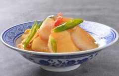 腌萝卜皮图片