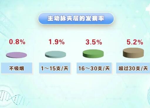 主动脉夹层的几率