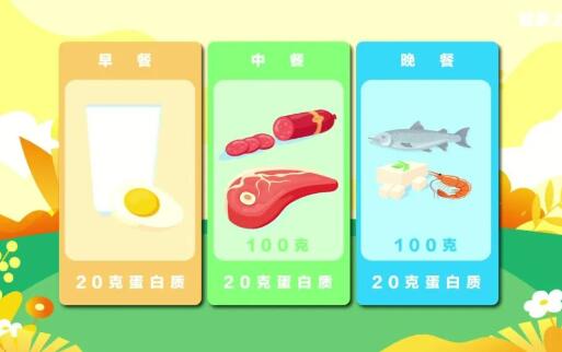 蛋白质分三餐吃更有利于补钙